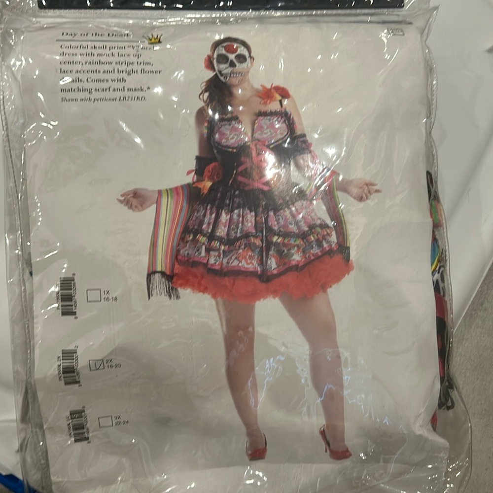 Day of the dead women’s costume